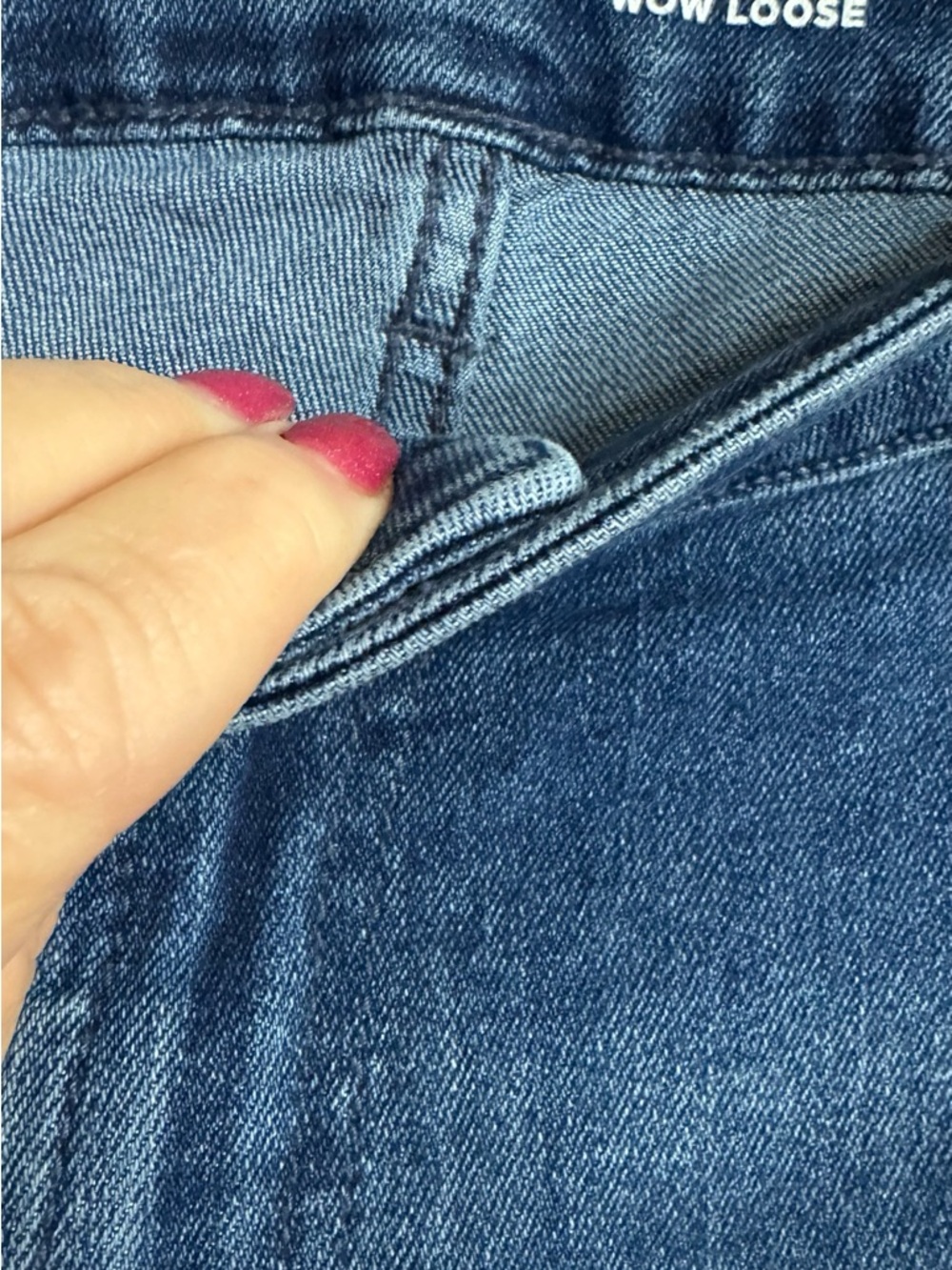Old Navy Women’s WOW High-Rise Loose Jeans PLUS: 18 #10 - Picture 4 of 7